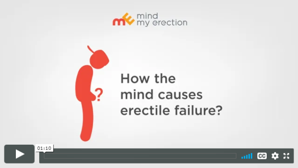 How the mind causes erectile failure